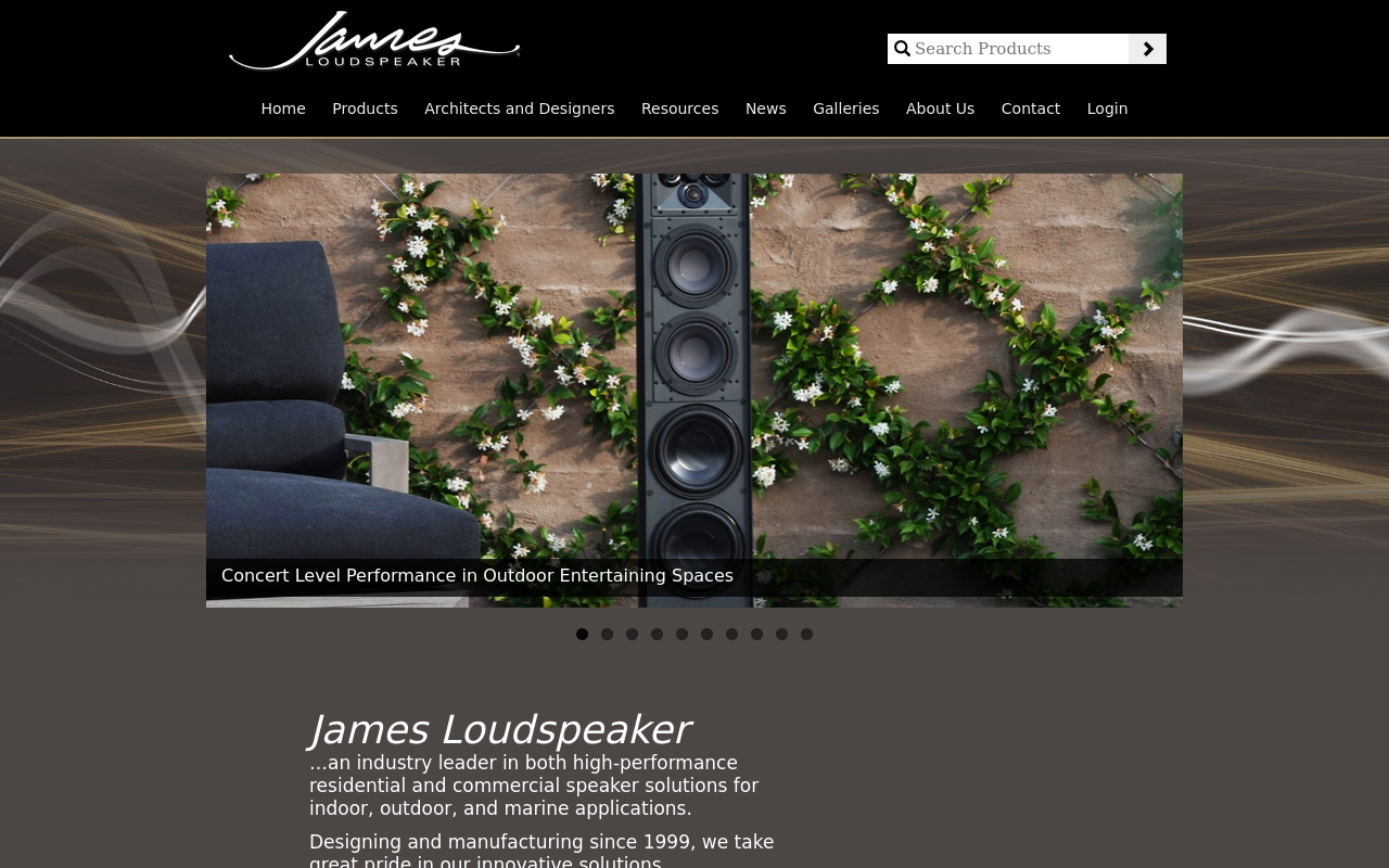 James Loud Speaker