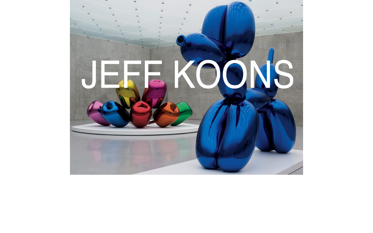 Jeff Koons