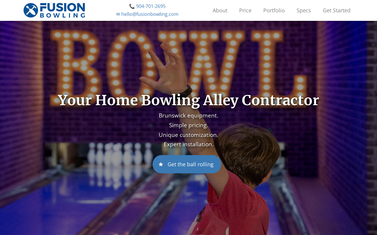 Portfolio & Images of Bowling Alley Installations